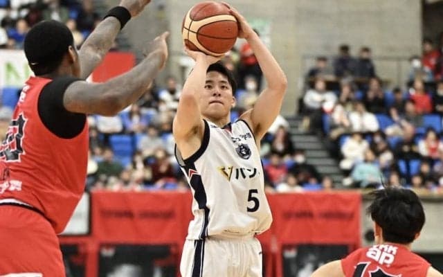 河村勇輝が25得点に加え、B1新記録の“20”アシスト達成「いいワイドオープンを作り出せた」