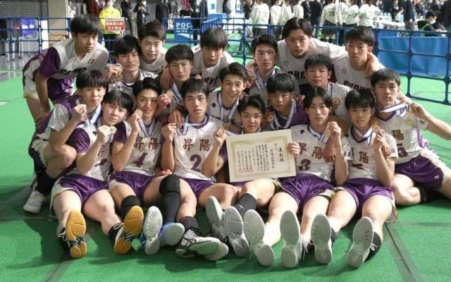 春高バレー　昇陽の快進撃止まる、エース小山海皇「みんなにありがとうと言いたい」