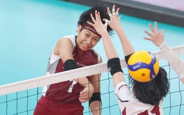 春高バレー　下北沢成徳、苦しんで３冠王手　旭川実のエース・笠井季璃の気迫に「気おされていましたね」「感化されてほしい」伊藤崇博監督