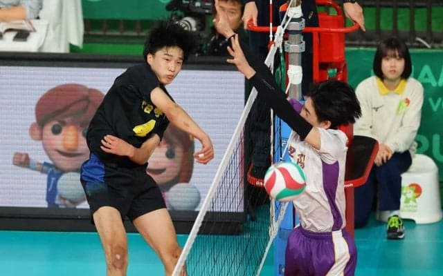 春高バレー　東京男女とも決勝進出　駿台学園と下北沢成徳