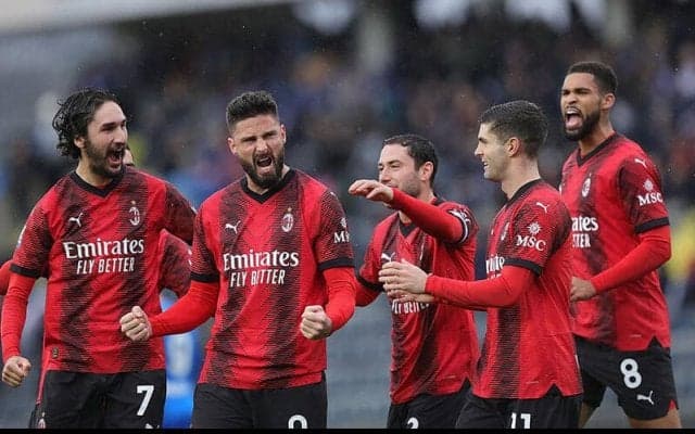 ミランが格下エンポリに3発快勝、チャカ・トラオレが公式戦連発のセリエA初弾【セリエA】