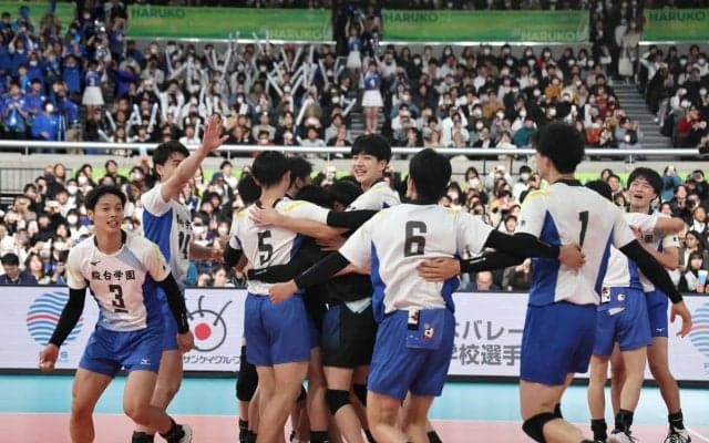 春高バレー　駿台学園・亀岡聖成主将「最高のチームと最高の結果が残せてよかった」