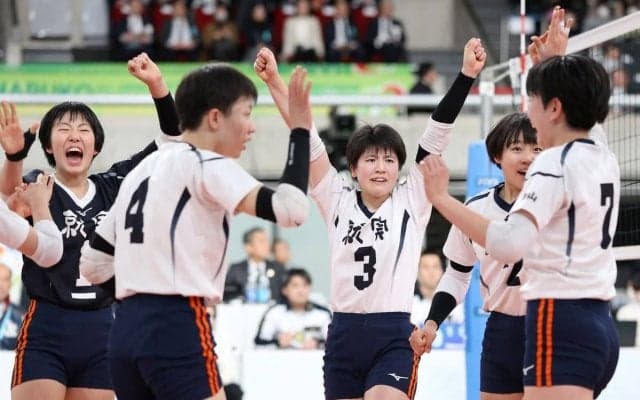 春高バレー　就実・井上凜香主将「最高の形で終わることができてすごくうれしい」