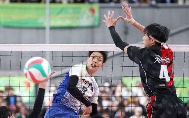 春高バレー　最優秀選手賞は男子が駿台学園の亀岡聖成、女子は就実の福村心優美