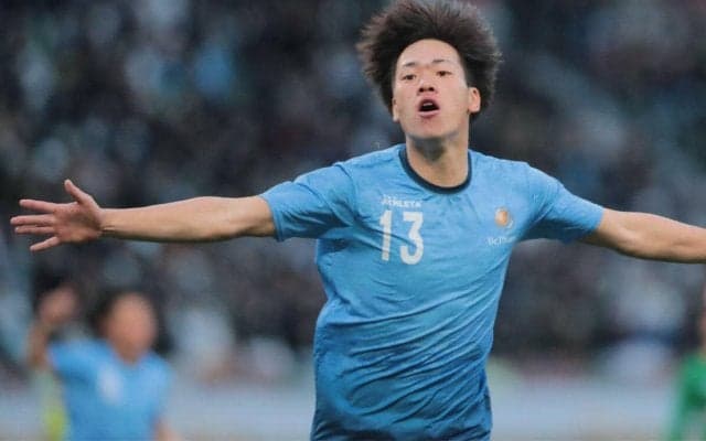 立派な準優勝！近江の2年生MF山本諒、“盟主”青森山田からのゴールを経て目線は来年度へ「チームを勝たせられる選手に」