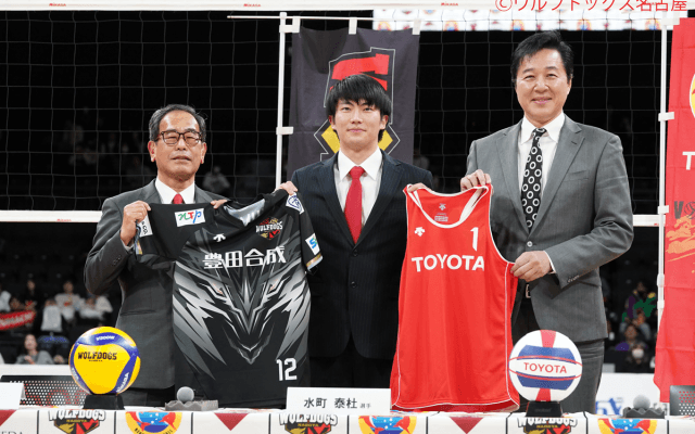 水町泰杜が二刀流に挑戦！　異例の合同入団記者会見に登場