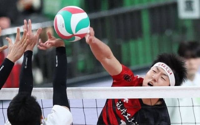 春高バレー　福井工大福井、県勢初Ｖ届かず　主将エース堤「最高の歴史を作りたかったので悔しい」