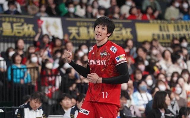 WD名古屋　傳田亮太がVリーグ230試合出場を達成