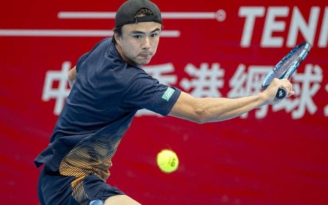 ダニエル太郎、全豪オープン前哨戦で世界45位をストレートで下してツアー8強[ASBクラシック]