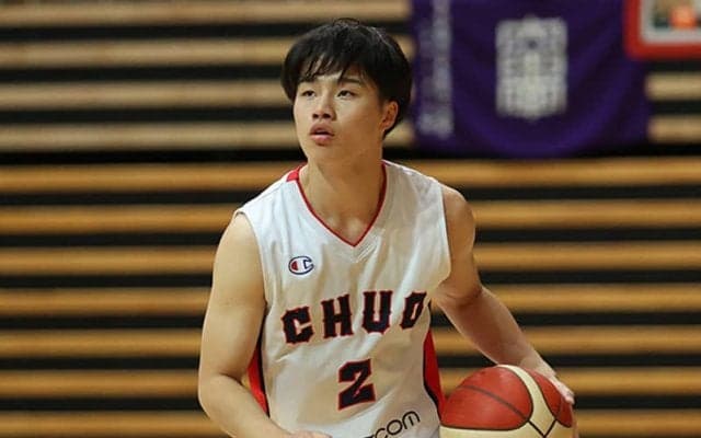 中央大の内尾聡理が特別指定選手として千葉ジェッツ加入「泥臭く貪欲に」