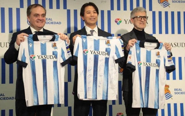 久保建英所属のソシエダが日本でアカデミー開講、さらにジャパンツアーも予定…ヤスダグループとパートナーシップ契約締結発表会を開催