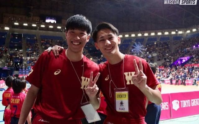 東京グレートベアーズ対ウルフドッグス名古屋戦にて、伊藤吏玖・水町泰杜が再会！