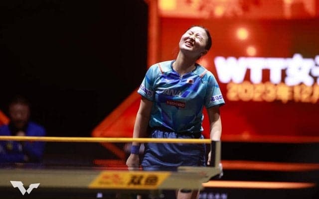 張本美和、孫穎莎に完敗も女王は高評価「この2年間で急速に成長」　将来性にも期待「8歳年下でとても若い」【WTTドーハ】