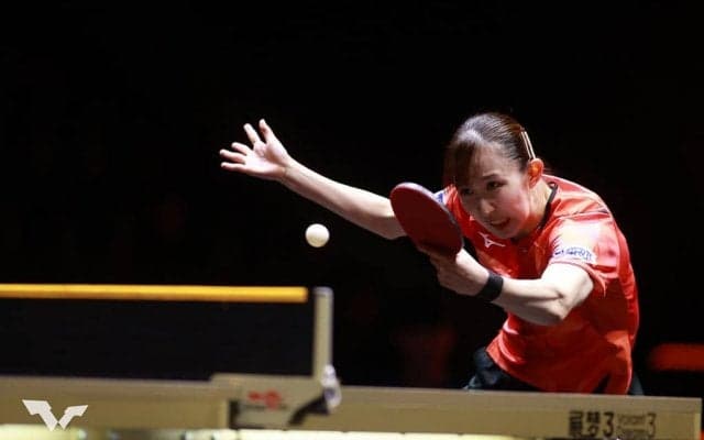 早田ひな、孫穎莎も評価した成長の跡「勝てて幸運だった」　世界女王が見せた振る舞いも注目「握手の際にラケットで……」【WTTドーハ】