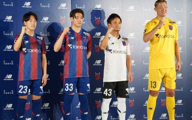 新エンブレム採用のFC東京が新ユニフォーム公開！青赤ストライプに東京都のシルエットパターンを配置