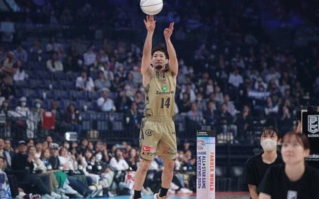 「今日勝たずしていつ勝つんだ！」…地元琉球の岸本隆一が3ポイントコンテストで初優勝