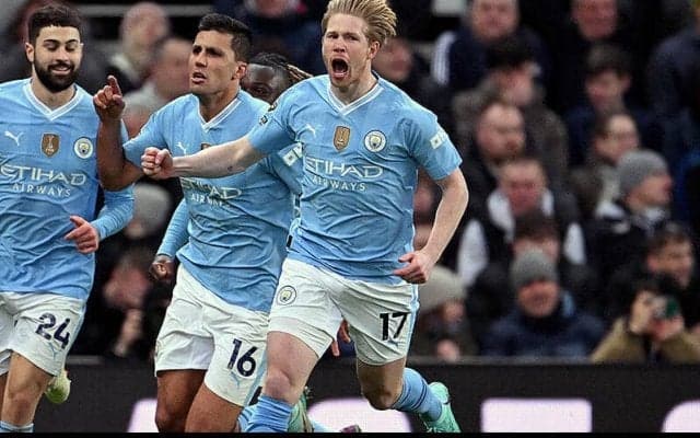 デ・ブライネ圧巻1G1Aにボブが劇的なPL初ゴール！　シティがニューカッスルとのゴラッソ打ち合い制す【プレミアリーグ】