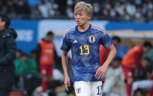 「全力を注ぎたい」連続ゴール中の中村敬斗は逆サイドの伊東純也との連携を狙う、初のアジアカップには「絶対優勝したい」