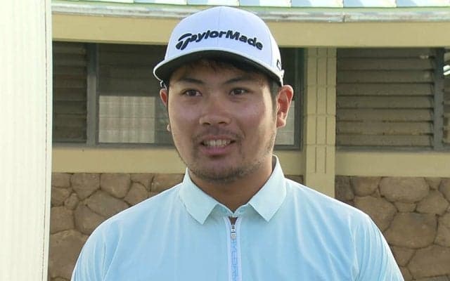 久常涼、3連続バーディ締めは「明日に繋がると思う」