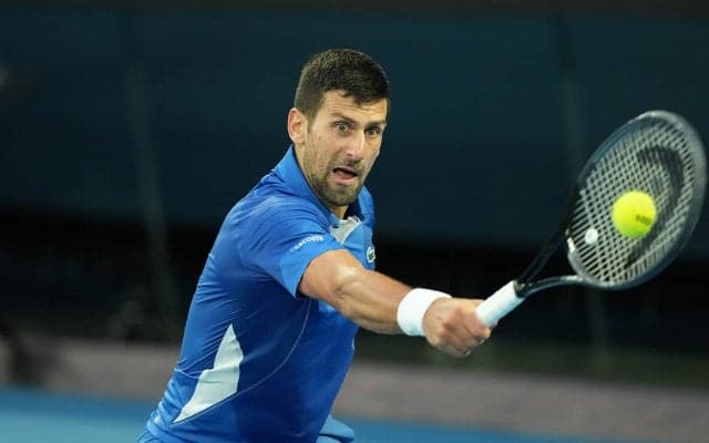 ジョコビッチ、グランドスラム初出場の18歳に苦戦も初戦突破。史上最多25度目のグランドスラム制覇狙う[全豪オープン]