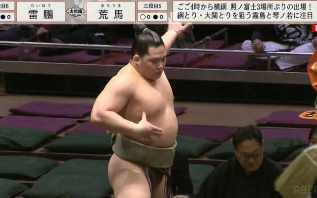 “端正な顔立ち”の小兵力士、美しい四股を披露し視聴者惚れ惚れ「キレイだな」