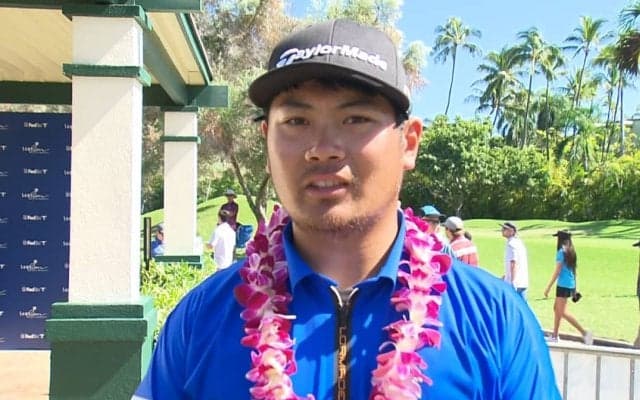 久常涼、PGAツアーメンバー初戦は30位「来週からもアグレッシブに攻めていければ」