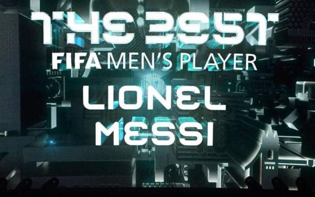 メッシが男子年間最優秀選手を2年連続3度目の受賞! 『ザ・ベスト・FIFAフットボールアウォーズ』で各賞発表