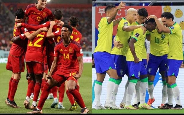 今年3月に2013年以来のスペイン代表vsブラジル代表！　反人種差別活動を呼びかけへ