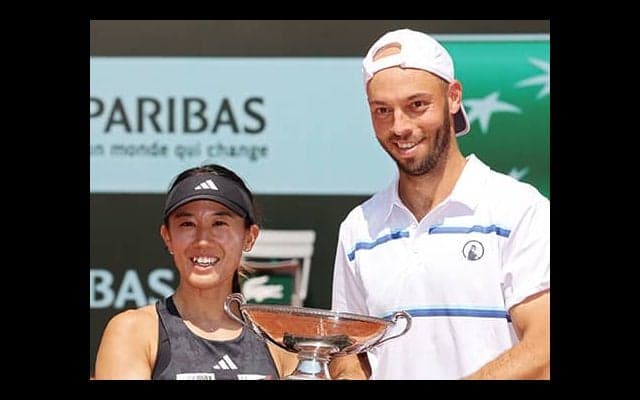 加藤未唯 全仏Vペア再結成で混合出場