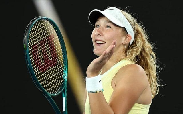 16歳アンドレーワがトップ10から初勝利。世界6位ジャバーにわずか2ゲームしか与えず圧倒[全豪オープン]