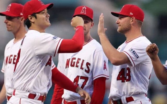 大谷翔平がいないエンゼルスは「寂しく感じる」 昨季共闘の若手左腕が心境を明かす「彼の仕事ぶりはクレイジーだった」