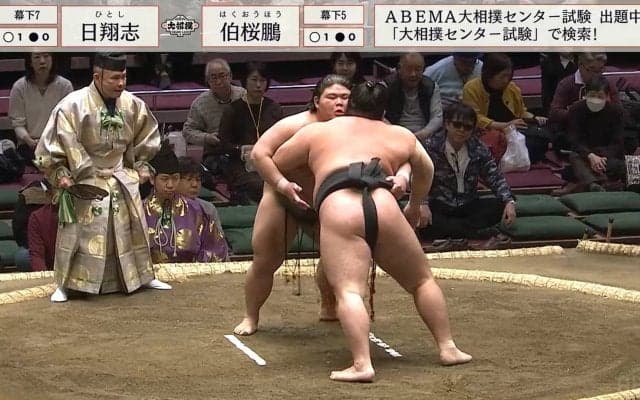 復活の伯桜鵬、技あり下手投げで館内騒然 どうして決まったのかわからないファンが続出「リプレイみたい」「漫画みたいなキレ」