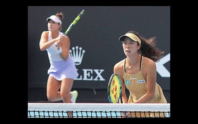 柴原瑛菜ペア 全豪OP初戦突破