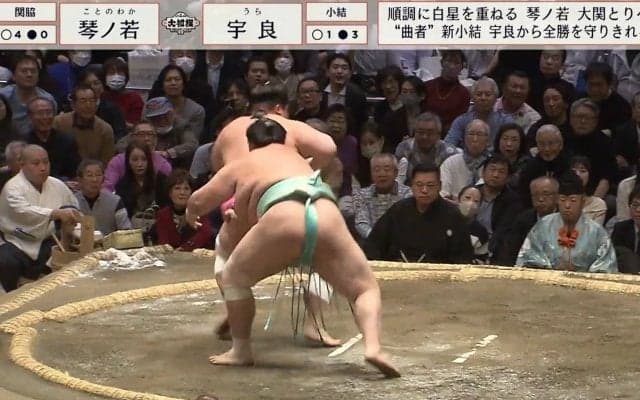 「上手い！」大関取りに挑む琴ノ若が初日から5連勝で“マジック8” 横綱・照ノ富士＆綱とり目指す霧島も勝利
