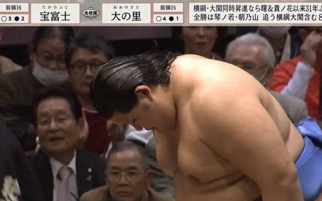 「なにこの新入幕」「マジで規格外だ」たった3発で…“強すぎる”大の里に館内騒然