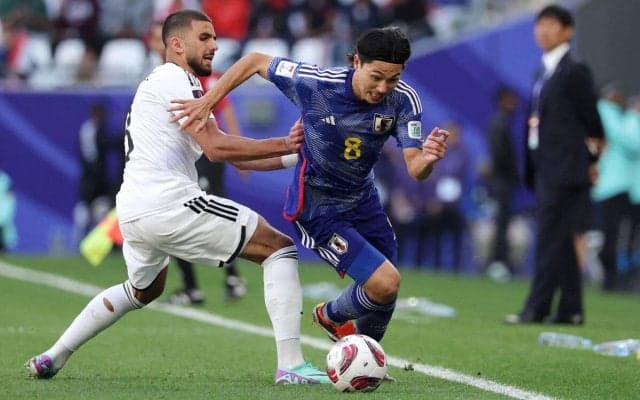 日本代表は立ち上がりに押し込まれたまま失点、前半最後にも失点しイラクが2点リードで後半へ【アジアカップ2023】