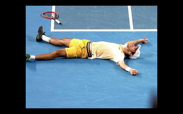  ディミ下し母国初の全豪16強 