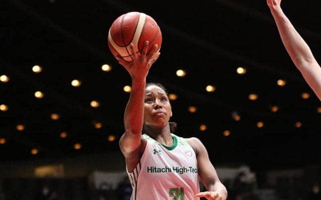 積極的な攻めで活力を与える日立ハイテクのルーキー窪田真優…「1試合1試合、何かを得て、学んで」