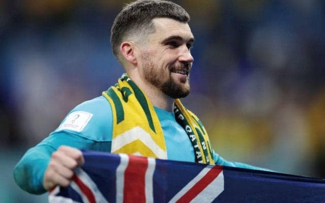 「3-0や4-0の方が説得力あるだろうけど」オーストラリア代表守護神ライアン、2戦連続辛勝での決勝T進出に充実感