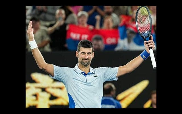 ジョコ 11度目Vへ「炎はまだ燃えている」