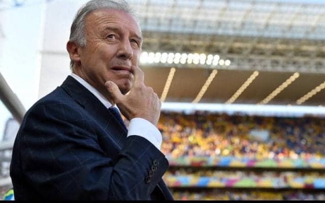 生還の元日本代表監督ザッケローニ氏が元気な姿を届ける！　ウディネーゼvsミランに来場