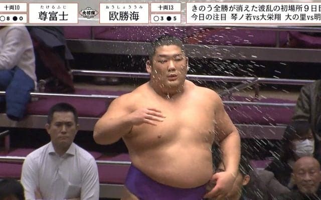 強すぎる“美脚”力士 9連勝直後の振る舞いに「これは男前」ファン悶絶 自慢の美脚にまさかの秘密も