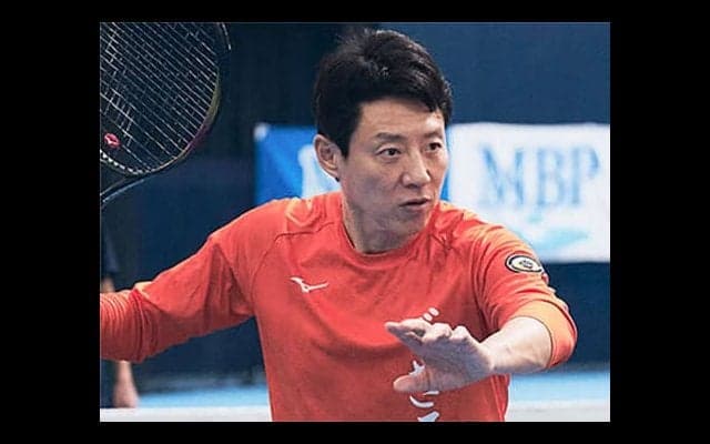 松岡修造 テニス教室で熱血指導