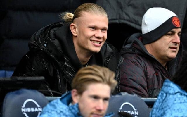 復帰に時間かかっているハーランドがついに練習参加！ 前日のストーンズに続く