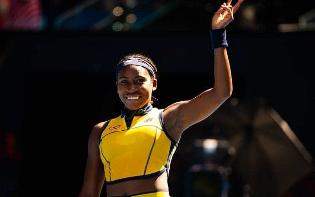 全米女王のガウフ が3時間超の激闘を制して全豪初の4強「もっといいプレーができるといい」[全豪オープン]