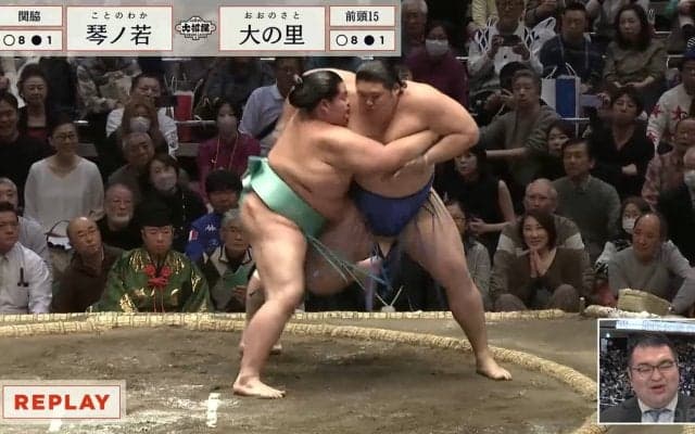 これから何度も見たい大器VS大器 超重量級による優勝争いに館内も今場所一番の盛り上がり「相撲界の未来を担う2人」