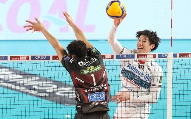 石川祐希のミラノはルーベに惜敗　髙橋藍はCEVチャレンジカップ準決勝進出  【海外リーグ所属日本代表選手・1/17〜21】