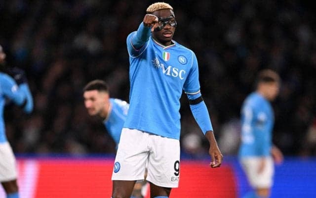 先月ナポリと契約延長したオシムヘン、今夏の決断を示唆「何をしたいのか、次のステップを踏みたいのかがわかっている」