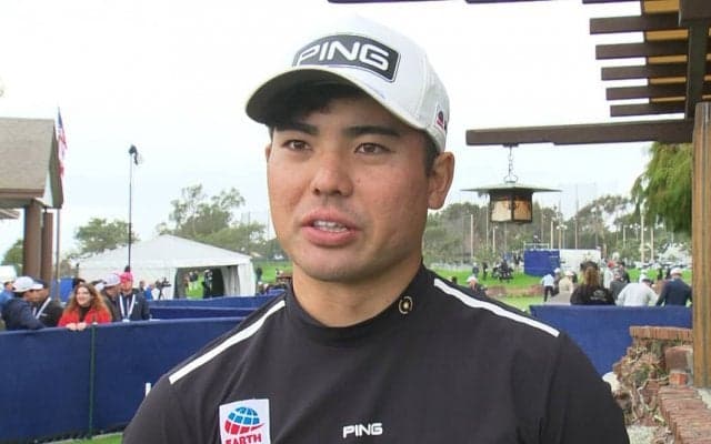 蟬川泰果は1アンダー発進　2日目は「今日以上に良いゴルフができるように」