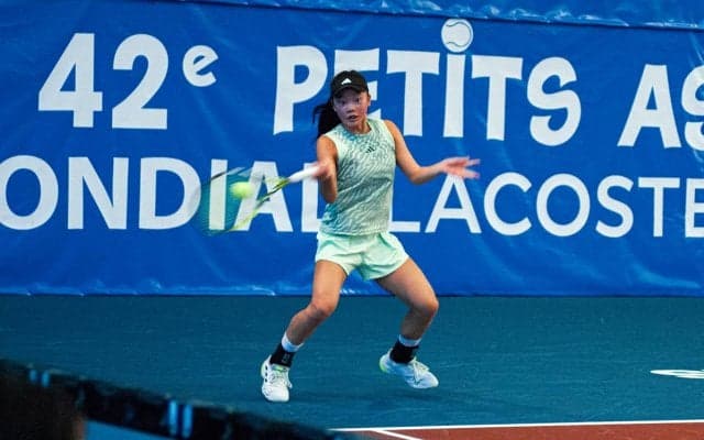 マイケル・チャンの娘が世界最高峰のジュニア大会で躍動! 38年前の父の背中追う